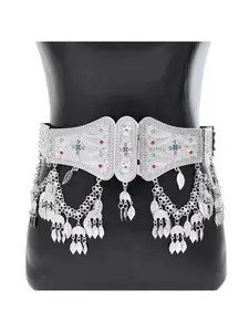 Exaggerated large waist chain fashion fringe belt performance costume accessories waist decoration ethnic style