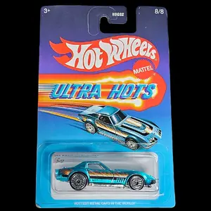 Hot Wheels 69 COPO Corvette Spectraflame Blue 2025 Ultra Hots 8/8 Matel with Blue Bodywork and No Unique Features