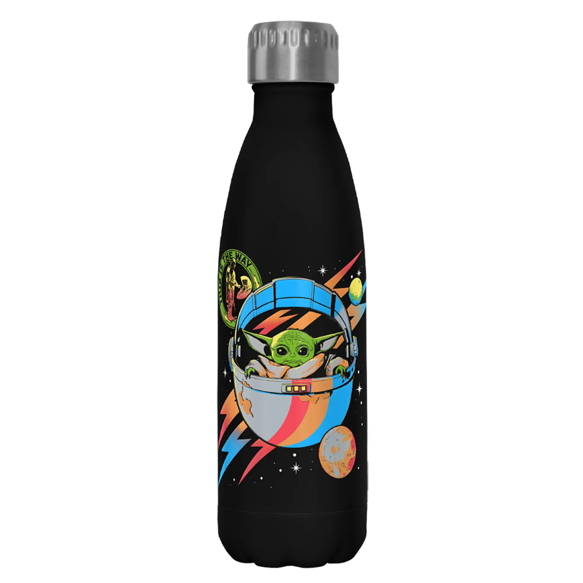 Star Wars The Mandalorian Grogu of the Galaxy Stainless Steel Water Bottle