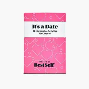 BestSelf It's a Date - 52 Memorable Activities for Couples with Date Diary Romantic Adventures