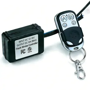 Winunite Rock Lights Wiring Harness Kit with Remote Control,4 Leads,DC12V-16V, On-Off Switch Power Relay,10A,In-line Fuse Holder,Cable Wiring Harness Kit fit for Rock Lights