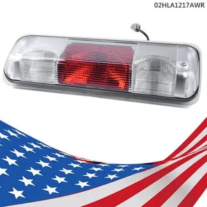 CROSSDESIGN Fits 2004-2008 Ford F150 Explorer Red Lens 3rd Third Brake Tail Light Cargo Lamp