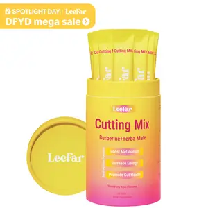 LeeFar Cutting Drink Mix –| Strawberry Açaí Flavor – 30 Servings
