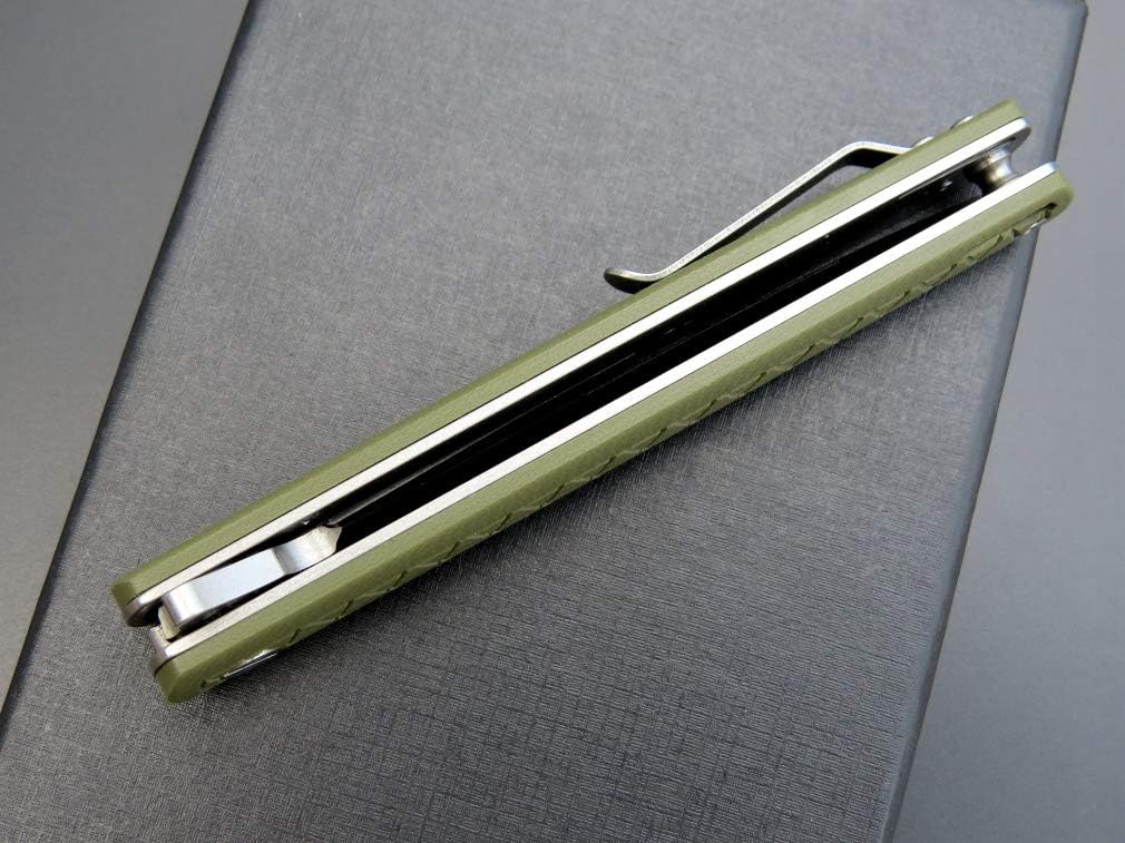 Eafengrow EF16 Folding Pocket Knife D2 Steel Blade G10 Handle Flipper EDC Outdoor Camping Utility Knife