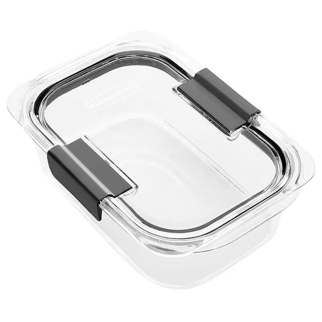 Rubbermaid Rectangular Glass Containers - 3.2 oz High-Quality Reusable Kitchen Food Storage with Food Cover, Microwave-Safe Freezer-Safe Snack Container