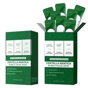 Centella Asiatica Bubble Mask, Bubble Mask, Oil Control, Deep Cleansing Face, Individually Packaged