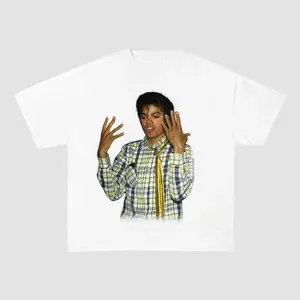 MICHAEL JACKSON RETRO STAGE COTTON TEE UNISEX