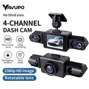 VAVUPO Dash Cams with 1080P Clear Lens Rotatable Lens Loop Recording Function for Full Driving Protection
