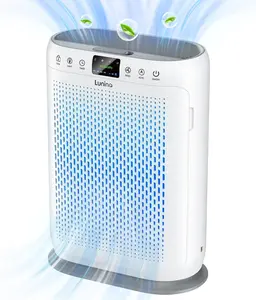 Air Purifiers for Home Large Room up to 1740sq.ft, LUNINO HEPA Air Filter with PM 2.5 Display Air Quality Sensors, Aromatherapy Function, Air Cleaner for Pets Hair, Dust, Smoke, Dander