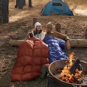 Outdoor Camping Down Cotton Cloak Quilted Shawl Blanket Outdoor Camping Home Nap Warm Gravity Blanket