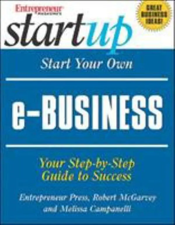 USED Book - Start Your own E-Business by Robert McGarvey (Paperback) - english
