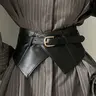 Women's Fashion Patchwork Pu Leather Belt, Casual Dress Belt, Belts for Dresses, Elegant Classic Buckle Belt for Party, Daily Clothing Decor, Trendy All-match & Exquisite Belt for Gift, Fashion Belts, Belt With Buckle