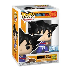 Funko Pop! Goku with Nyoibo #1922 (Glow) (Dragon Ball) Vinyl Figure - Anime Fan - Collectible