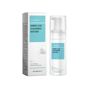 JAYSUING Amino Acid Cleansing Mousse  Gentle cleansing for the face Hydrating & Moisturizing Facial Skin Repair Cleansing