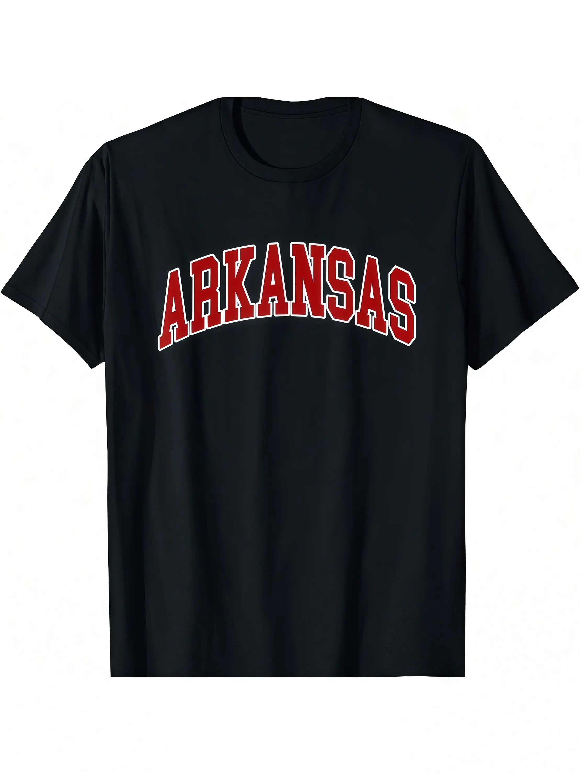 Unisex Arkansas Throwback Classic Design T-Shirt Vintage State Pride Cotton Short Sleeve Graphic Tee Streetwear Men Women