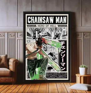 Chainsaw Man Denji Anime Poster1 - (Unframe)