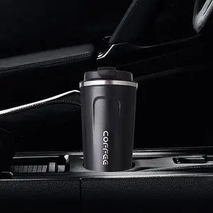 304 Stainless Steel Vacuum Insulated Coffee Cup Tumbler with Leak-Proof Lid, Perfect for Office Home Outdoor Use, Gym Fitness Carry Convenient
