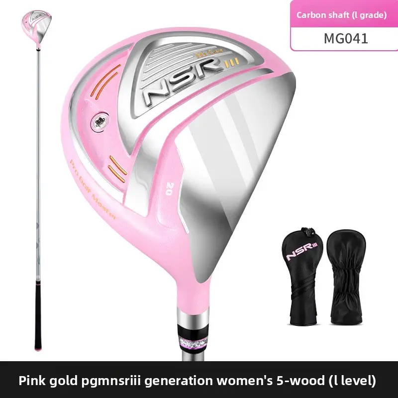 Women's Golf Clubs: Titanium Driver (No.1) and Fairway Woods (No.3 & 5) - Carbon Shafts, High-COR Design Women's Golf Clubs: Titanium Driver (No.1) and Fairway Woods (No.3 & 5) - Carbon Shafts, High-COR Design