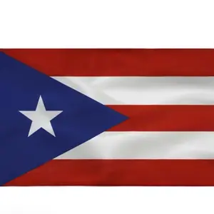 Puerto Rico Flag 3x5 Ft - Quality Polyester with Vivid Colors
