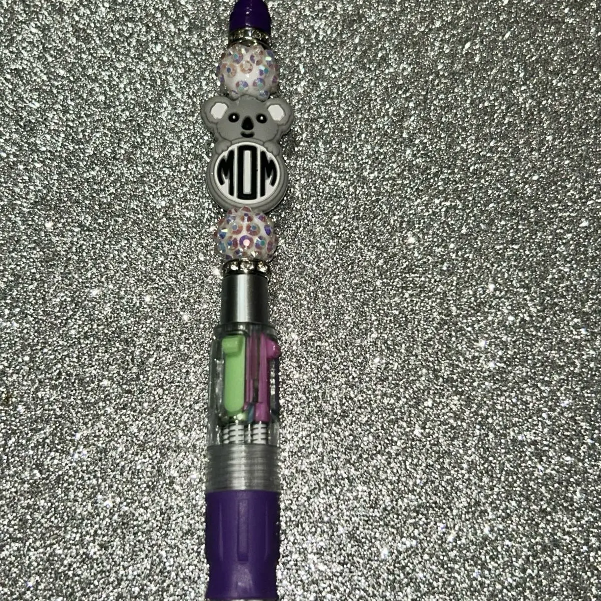 Mom multi colored pen