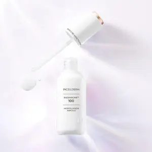 IncellDerm Radiansome 100 Microfluidizer Ampoule - Gentle Daily Skin Repair Serum with Proprietary Ingredients for Elasticity & Moisturization Dropper Moisturizer Hydrating Moisturizing Hydrate