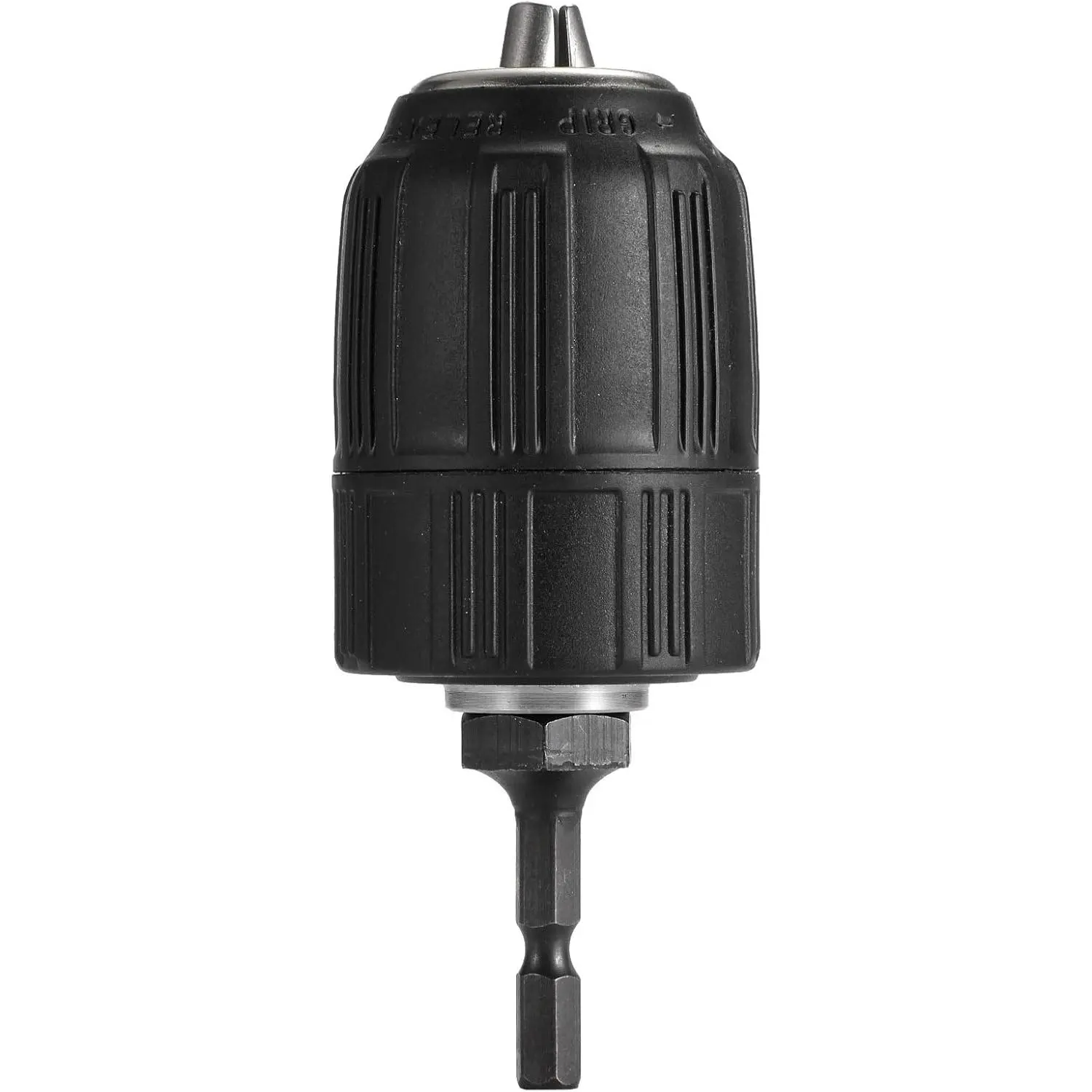 Keyless 1/2"(13mm) Drill Chuck Drill Chuck Adapter for Impact Driver Quick Connect