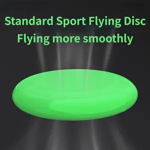 Glow-in-the-Dark Flying Disc Toy for Kids, Safe Outdoor Frisbee for Family Play