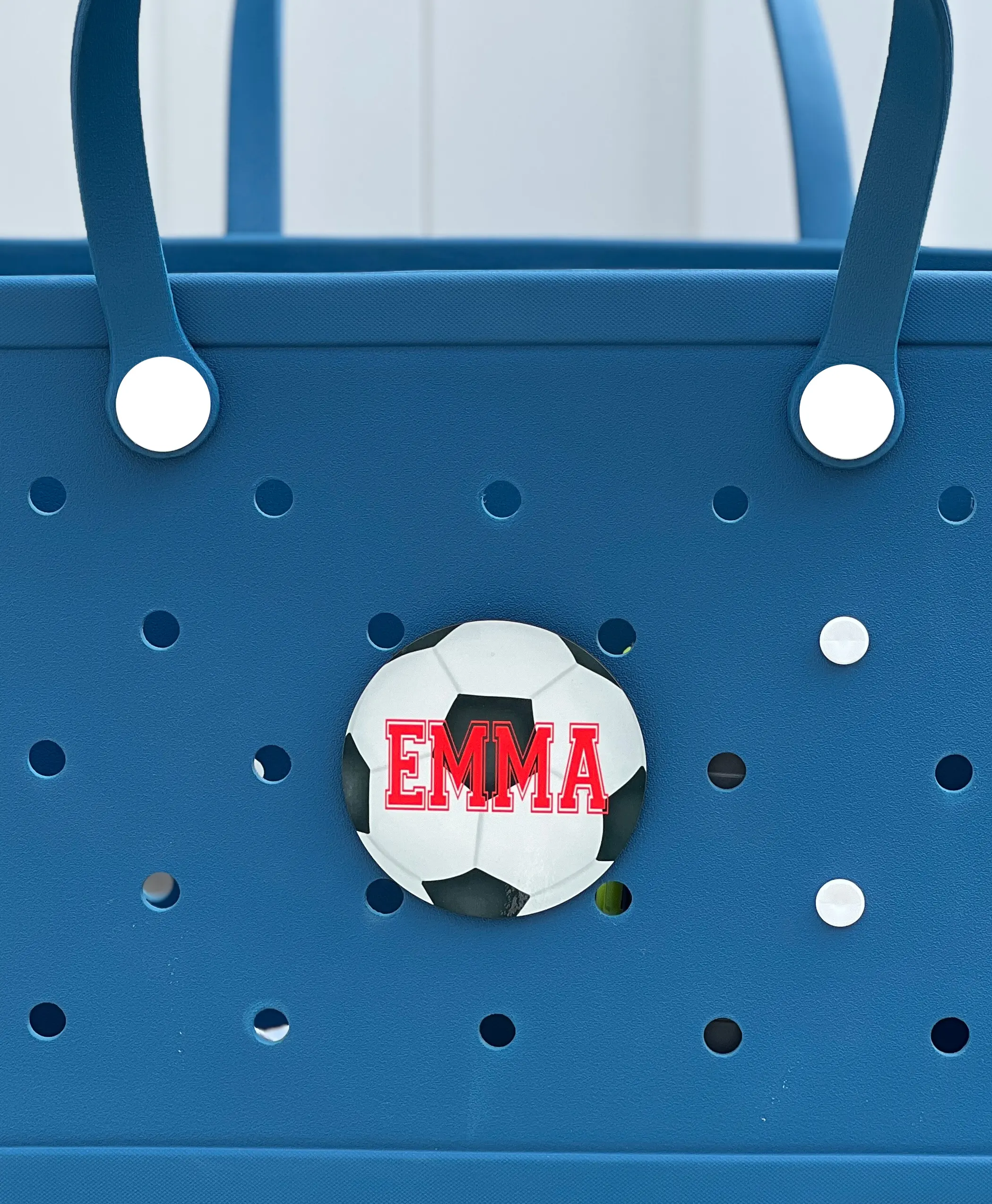 Custom Soccer Bag Tag - Personalized - Perfect for Soccer Fans, Parents and Coaches