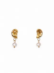 Nautilus Drop Earrings - Waterproof