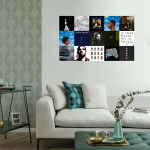 Drake Album Cover Flag Tapestry (3x5Ft, HD Printing) for Living Room, Bedroom, Dorm Wall Art Decor - Poster Style Design