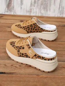 New Summer Autumn Women's Casual Shoes, Thick Sole Comfortable Mesh Breathable, Height Increase 5cm, Party Slip-On Sandals