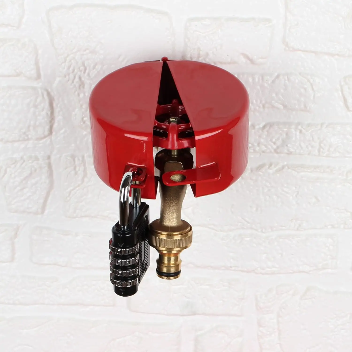 Outdoor Faucet Lock System - Prevent Water Theft and Unauthorized Water Use-Water Faucet Lock Outdoor/Kitchen/Garden Hose Tap Faucet Lock Anti