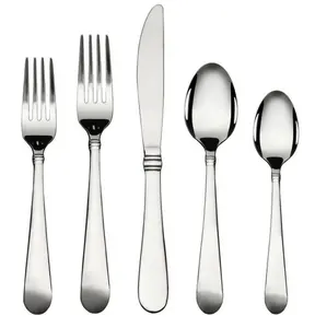 20PC Stainless Steel Flatware Set, 6.06 x 2.67 x 10.26 Inches