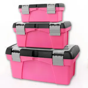3 Piece Tool Box - Pink - DT5005P