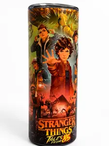 Custom 20oz Stainless Steel Sublimated Tumbler – Fantasy Style – Personalized Name Available