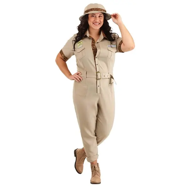 Plus Size Zookeeper Costume for Women