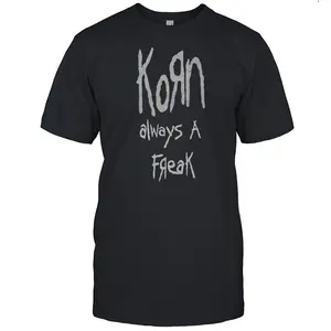Korn Always A Freak T-Shirt – Nu Metal Band Graphic Tee, Vintage Rock Concert Shirt, Unisex Alternative Music Merch