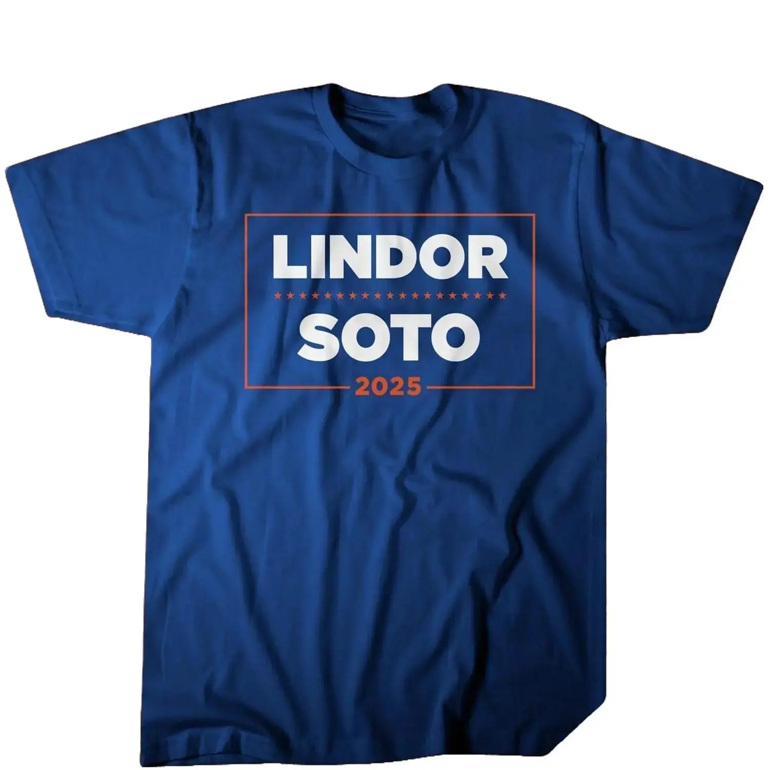 Lindor Soto '25 -  Campaign T-shirt - Blue - New York - Queens Shirt, Fashion Cotton, Full Colors, Full Sizes, For Men, For Women