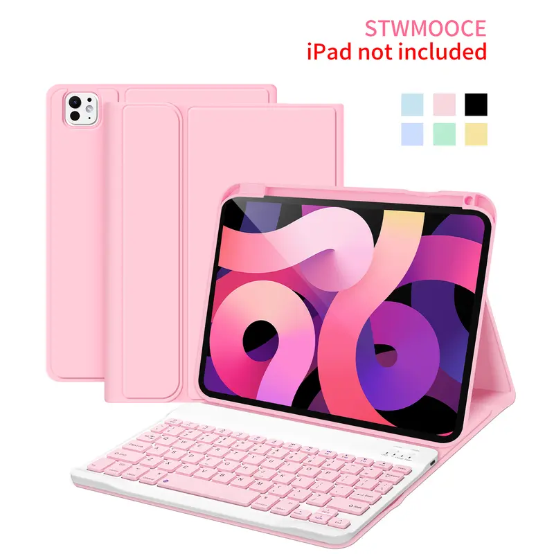 ipad air 4th generation case with keyboard and pencil holder
