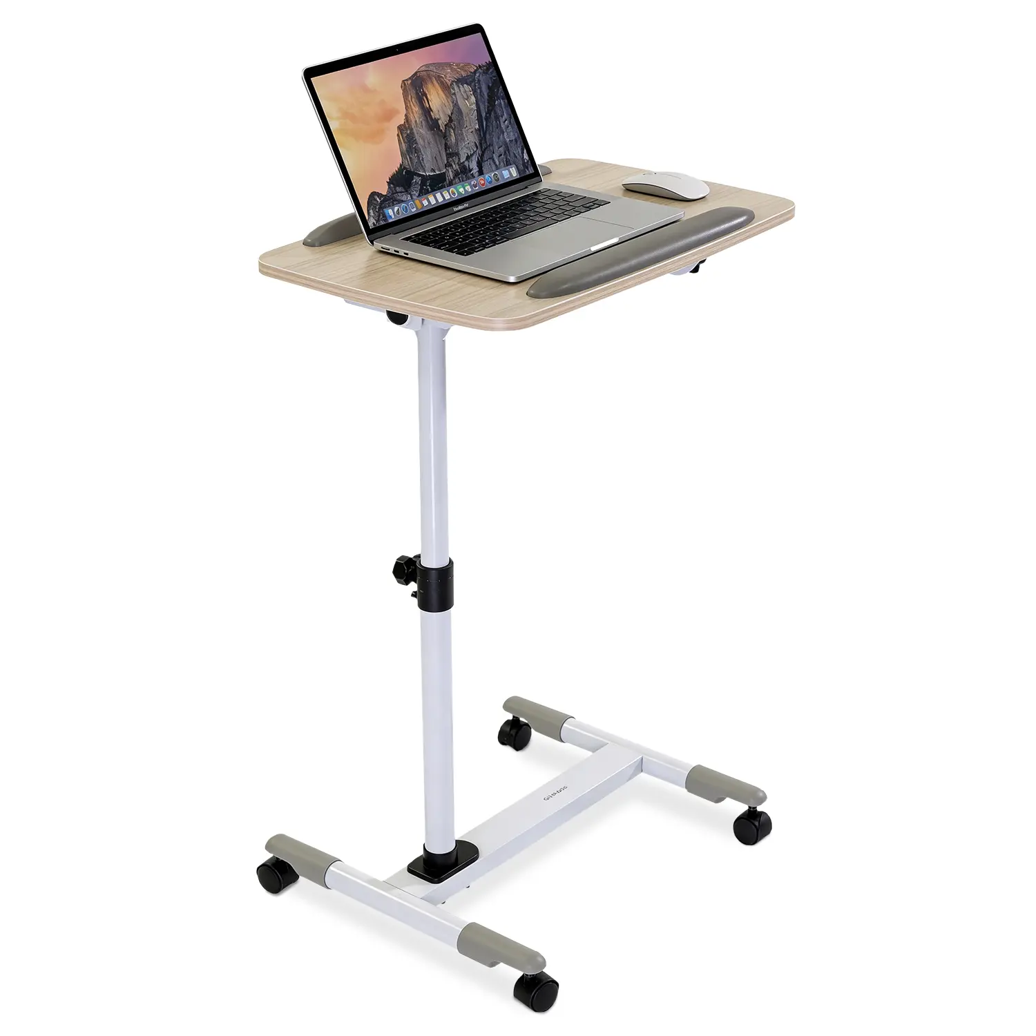 Height Adjustable Rolling Laptop Cart