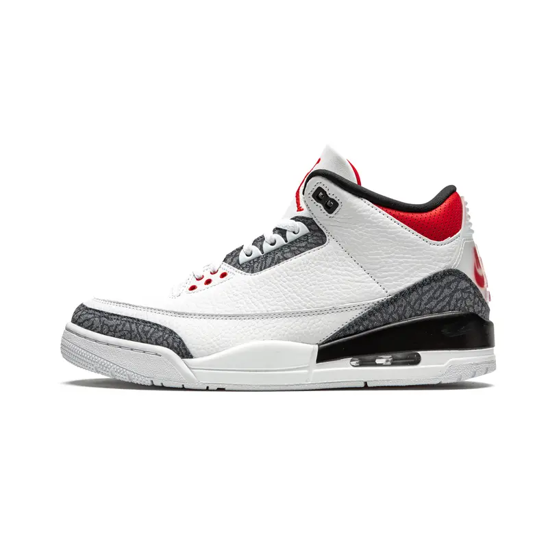 Air Jordan 3 Retro SE DNM "Fire Red Denim" CZ6431 100