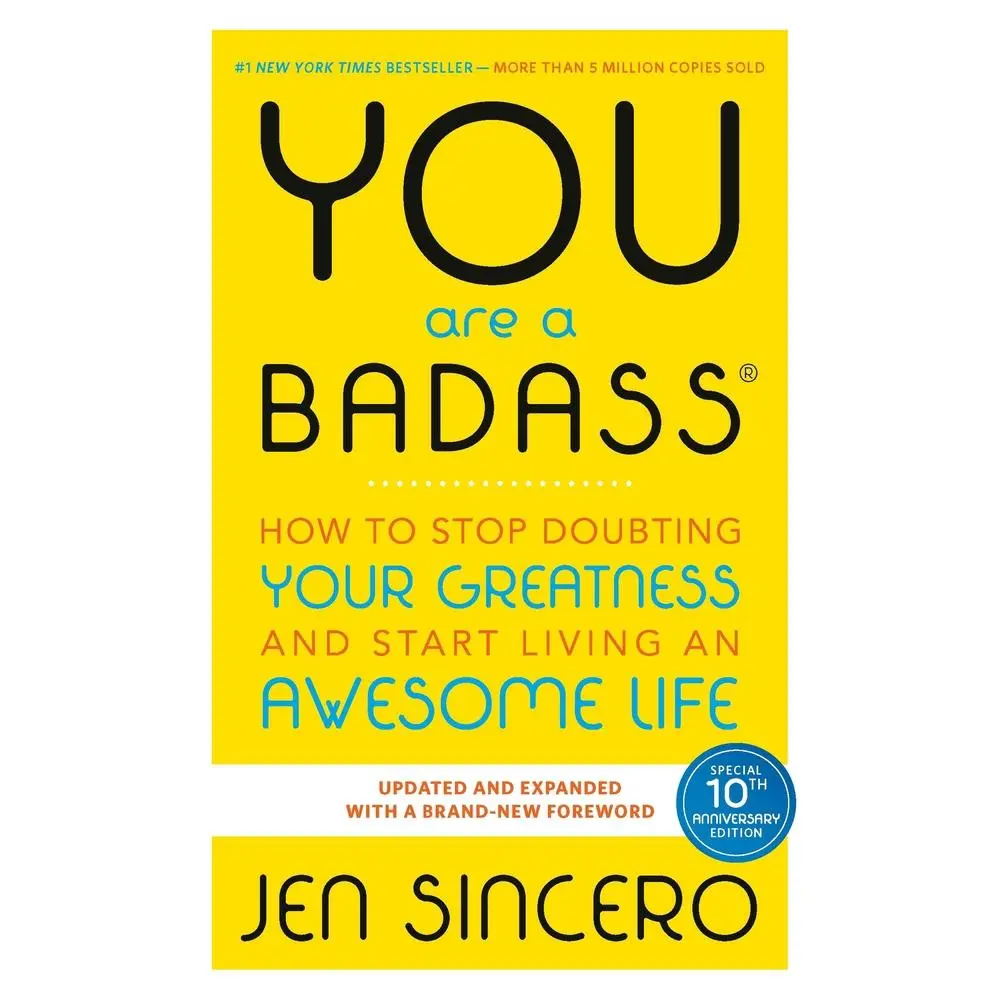 USED Book - You Are a Badass(r): How to Stop Doubting Your Greatness and Start Living an Awesome Life by Sincero, Jen (Paperback) - english