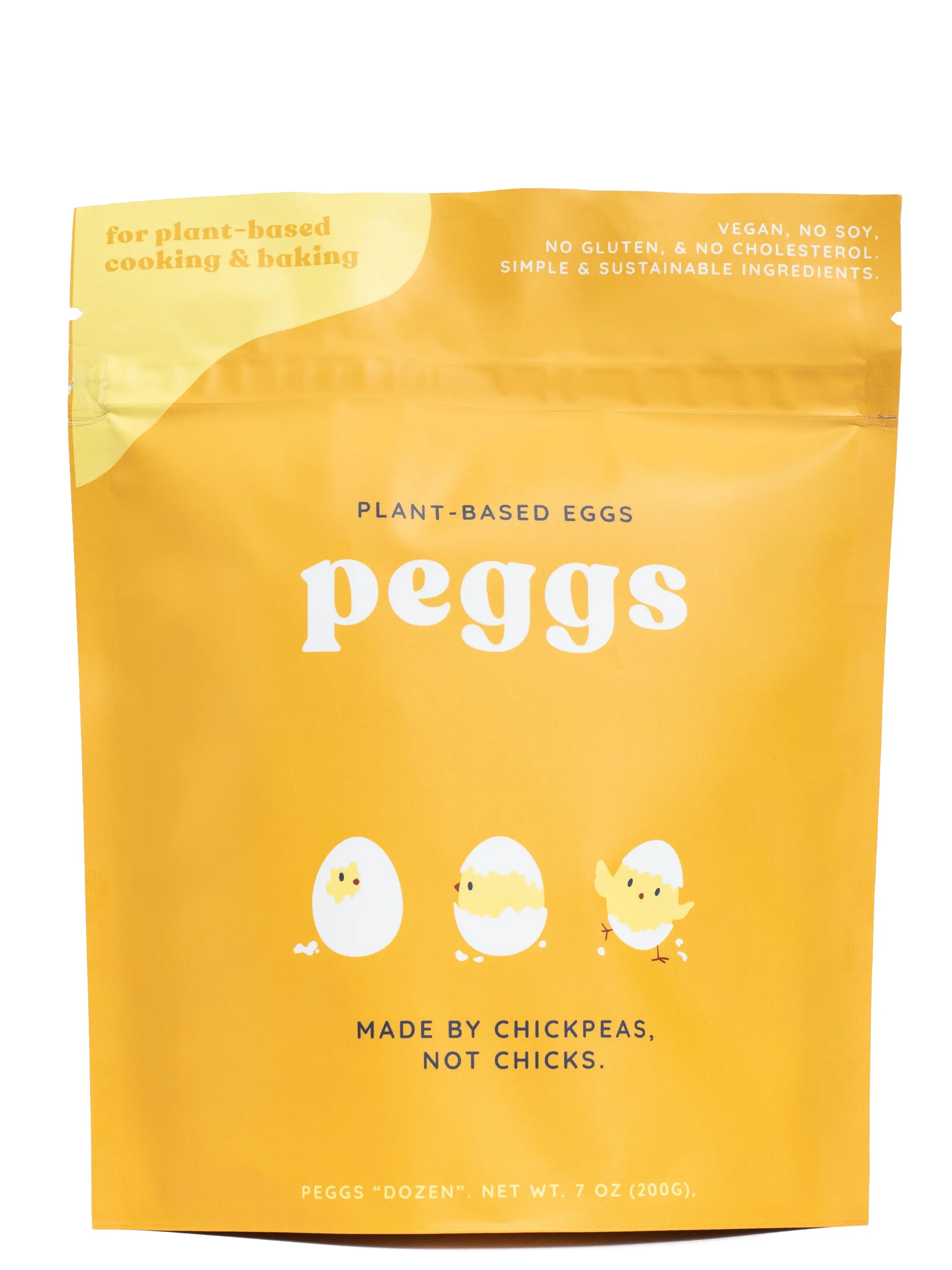 Peggs Plant-based Eggs - Made by Chickpeas, not Chicks (3 Dozen)