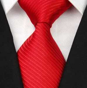 8CM Polyester Hand Tie Men's Tie Business Formal Wear Corduroy Dark Striped Tie Wholesale