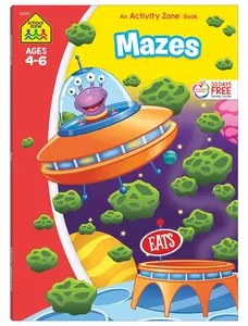 Mazes Workbook: Activity Zone Series, Preschool, Kindergarten, Maze Puzzles, Follow Paths, Attention, Problem-Solving, and More Paperback Adult Faith-Themed