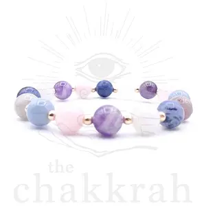 Serenity Crystal Healing & Protection Bracelet by The Chakkrah