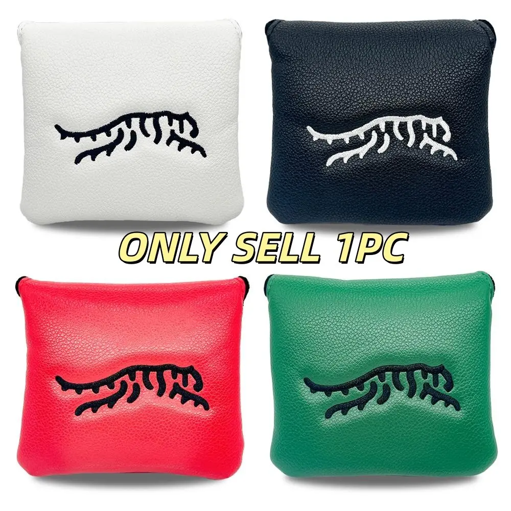 Abstract Tiger Golf Club Head Cover, Magnetic Closure, Waterproof & Durable Design, Unisex Outdoor Enthusiasts Accessory, Golf Accessories, Golf Equipment, Golf Gear, Essential Golf Accessory, Golf Supply