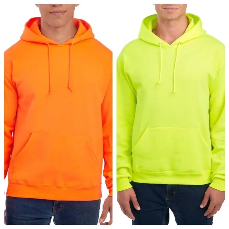 Safeguard Men's 50/50 Cotton Pullover Hoodies Long Sleeve Menswear, Designed for Comfort and Stylish Wear
