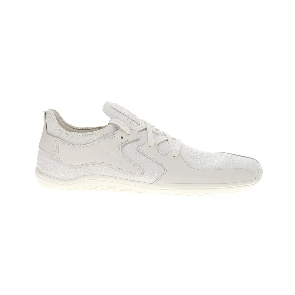 Vivobarefoot Womens Primus Asana Iii Lace Up Sneakers Shoes Casual - Off White