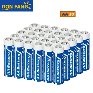 30 Pack AA Carbon Batteries – Super Value Bulk for Daily Household Use